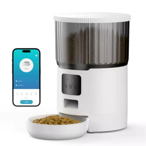 Distributore Automatico Cibo per Animali Domestici WiFi - UIOOQ