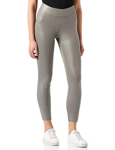 Urban Classics Leggings da Donna in Similpelle