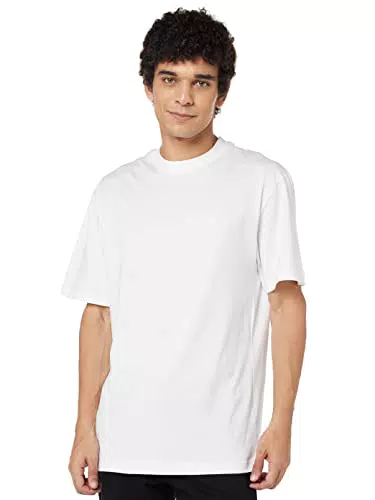 URBAN CLASSICS Maglietta Uomo a Maniche Corte, Tall Tee Oversize in Cotonepalle Morbide e Scollatura a Girocollo