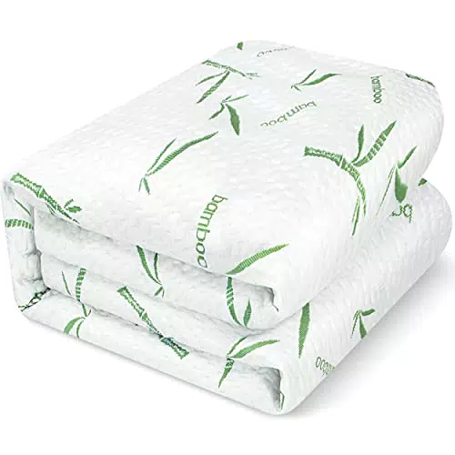 Coprimaterasso Impermeabile Utopia Bedding Matrimoniale 180x200cm Bambù e Viscosa Premium