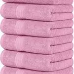 Utopia Towels - Set di Asciugamani di Lusso in Cotone Filato Ad Anello