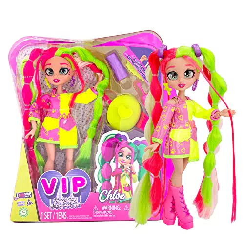 VIP Pets Fashion Chloe - Bambola Fashion con Capelli Lunghi Pettinabili - Giocattolo per Bambini dai 4 anni in su