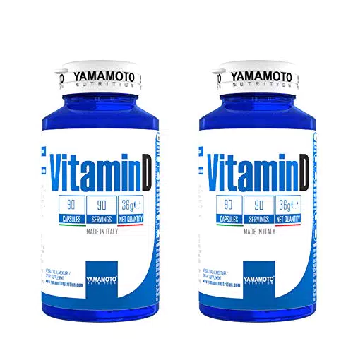 Integratore Alimentare di Vitamina D 25mcg - Confezione da 180 Capsule