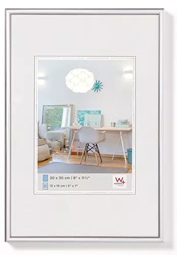 Cornice Argento Walther Design 21x29,7 cm - Nuovo Stile di Vita