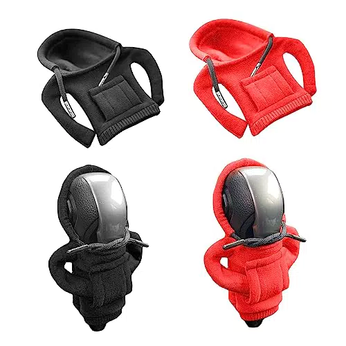 Wondsea Felpa per Cambio Auto - Copertura Pomello Velocità Auto