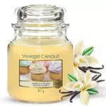 Yankee Candle Candela profumata Cupcake alla vaniglia - Lunga combustione