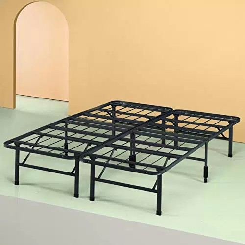 Zinus SmartBase Base per Materasso a Piattaforma in Metallo - Spazio di Archiviazione Sotto al Letto