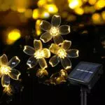 Catena Luminosa Solare Esterno A.bigwhale: 40 LED Impermeabile per Giardino e Patio