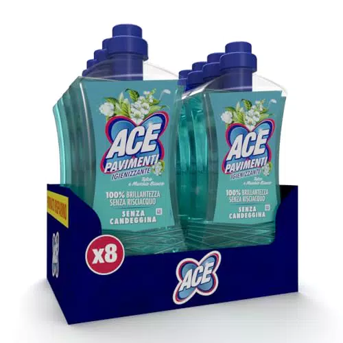 ACE Pavimenti Igienizzante Talco e Muschio Bianco - Senza Candeggina