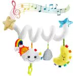 Aceshop Spirale Passeggino Giocattoli Peluche Attività Musicale