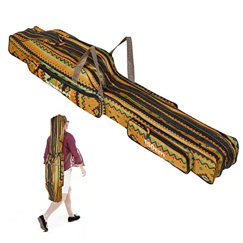 Borsa da Pesca Portatile Achort - Attrezzi da Pesca Resistente - Giallo