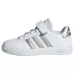 adidas Grand Court Elastic Lace And Top Strap Shoes