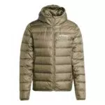 Adidas Giacca Uomo Multi Down JKT Olive Strata