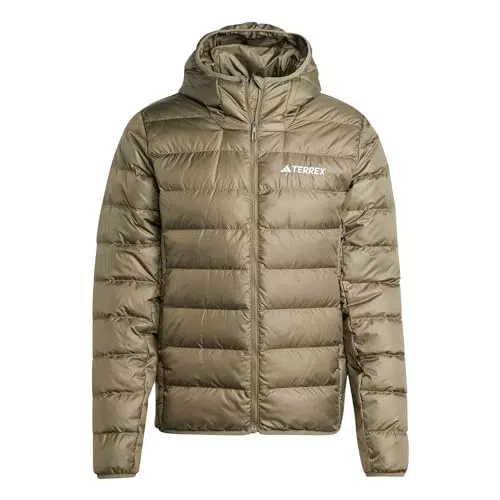Adidas Giacca Uomo Multi Down JKT Olive Strata