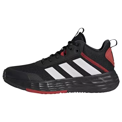 adidas Ownthegame Shoes, Scarpe da Basket Uomo, Ftwr White Ftwr White Core Black