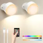 Lampada da Parete Interno LED con Telecomando RGB Dimmerabile - Brand NomeModello