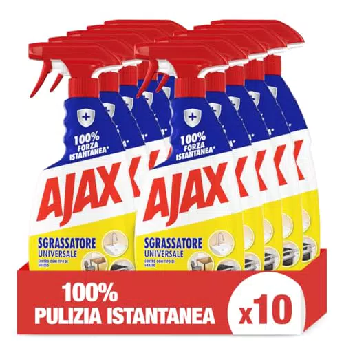 Ajax Sgrassatore Universale Spray - Azione Sgrassante Potente
