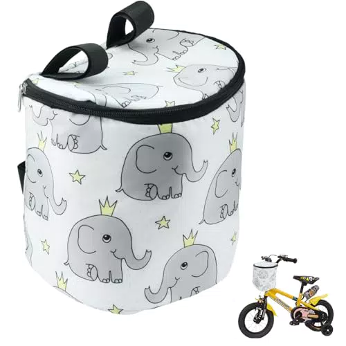 Borsa per Manubrio Anevios per Bambini: Organizer Bici Accessorio per Ragazzi e Ragazze