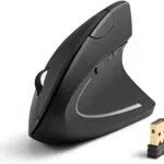 Mouse Verticale Wireless Anker - Design Ergonomico, Nero