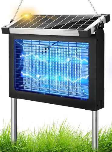 Zanzariera Elettrica Anysun USB Ricaricabile per Esterno - 4500V Impermeabile - Casa e Giardino