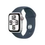 Apple Watch SE 2 GPS + Cellular 40mm Smartwatch con Cinturino Sport blu tempesta - S/M