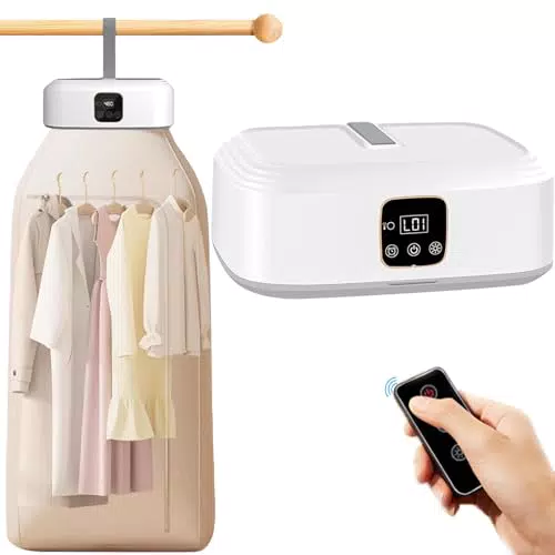 Asciugatrice Portatile Elettrica con Telecomando - Ideale per Viaggi e Camper