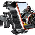 Supporto Cellulare Moto Babacom - Rotabile 360°, Universale, Compatibile con iPhone/Galaxy