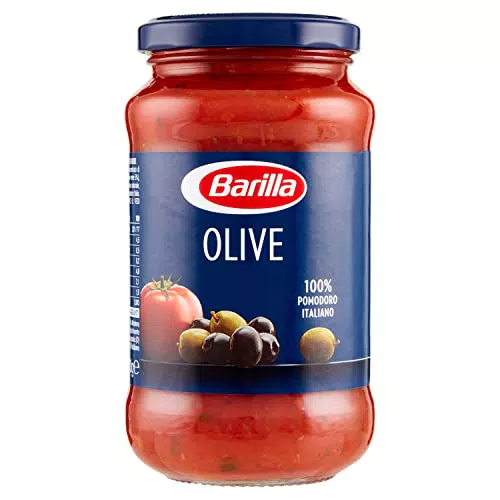 Barilla Sugo Pronto Pomodoro con Olive Nere e Verdi