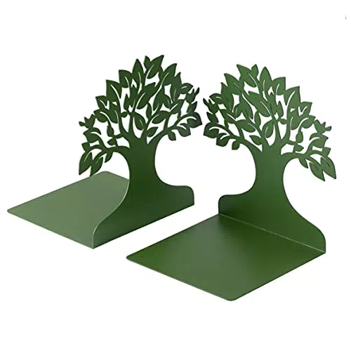 Baroni Home - Fermalibri Fantasia Albero per Ufficio e Casa