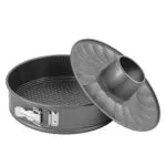 Tortiera Apribile con Cerniera in Acciaio Antiaderente 24 cm - Baroni Home