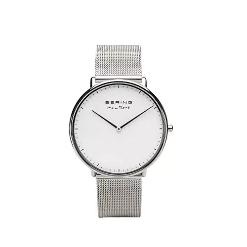 Orologio BERING Analogico Quarzo con Cinturino in Acciaio Inossidabile e Vetro Zaffiro Unisex