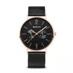 Orologio BERING Uomo Analogico Quarzo Classic con Cinturino in Acciaio Inossidabile e Vetro Zaffiro