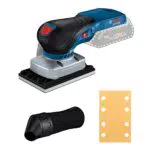 Bosch Levigatrice Orbitale a Batteria GSS 18V-13 Brushless con Sacco Raccoglipolvere