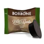 Caffè Borbone Don Carlo Decaffeinato - 100 Capsule Compatibili Lavazza