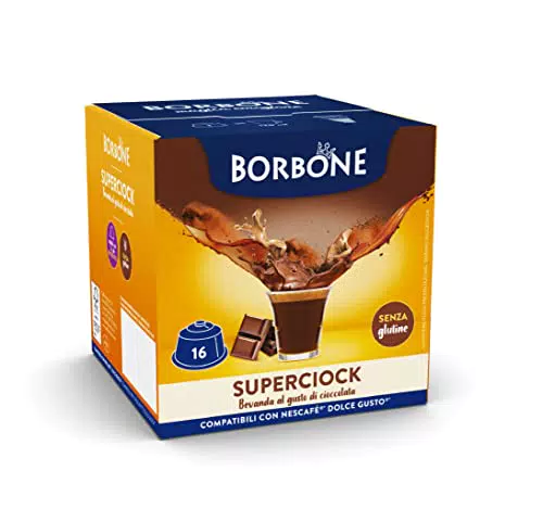 Borbone Caffè al Gusto di Cioccolato - Capsule Compatibili Nescafè