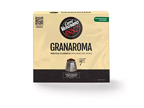 Vergnano 1882 Caffè Macinato Granaroma - Confezione da 500g