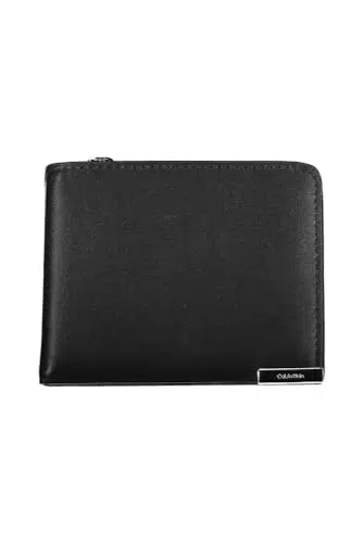 Calvin Klein Portafoglio Uomo Modern Plaque Bifold - Nero