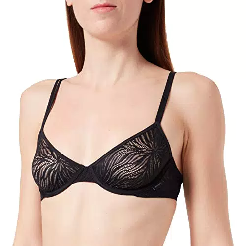 Calvin Klein Reggiseno Mezza Coppa Donna Unlined con Ferretto