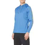 Carhartt T-Shirt Force a Manica Lunga con Cappuccio, Grafica Pesca Uomo