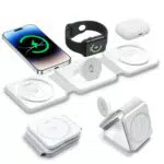 Caricatore Wireless 3 in 1 Compatibile con iPhone, iWatch e AirPods