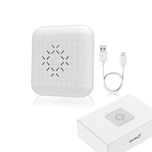 Carlinkit Mini Wireless CarPlay Adapter per Auto Bluetooth - Compatibile con Audi, Porsche, VW, Ford, Hyundai, Mercedes, KIA