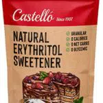 Castello Eritritolo Dolcificante Naturale - Sostituto dello Zucchero Keto e Paleo - 0 Indice Glicemico