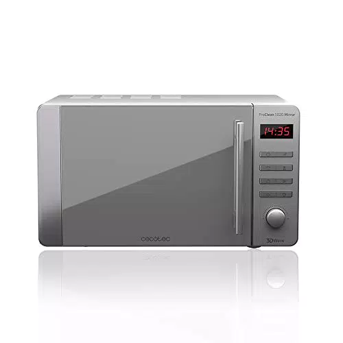 Cecotec Forno a Microonde ProClean 5020 - Tecnologia 3DWave e Design Effetto Specchio