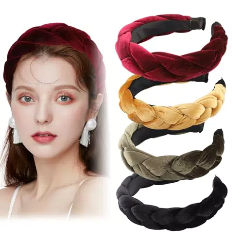 Cerchietto Capelli Donna Mezzar Elegante Velluto Fascia Vintage Accessori