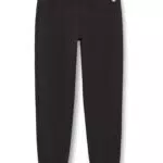 Champion Legacy Pantaloni da Tuta High-Waist Elastic Cuff - Nero, Donna.