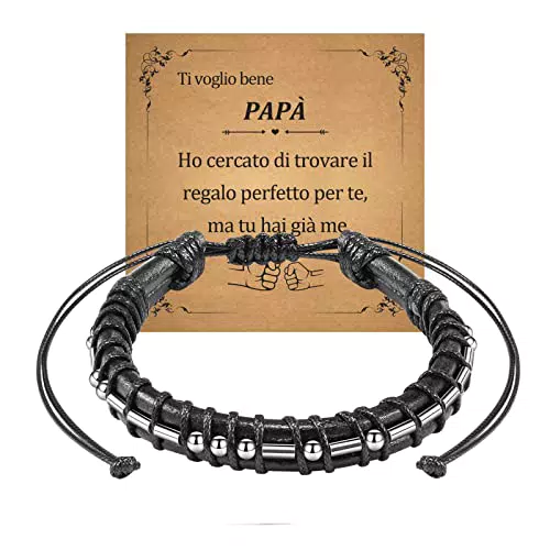 Bracciale CheersLife in Codice Morse Regalo Festa del Papà