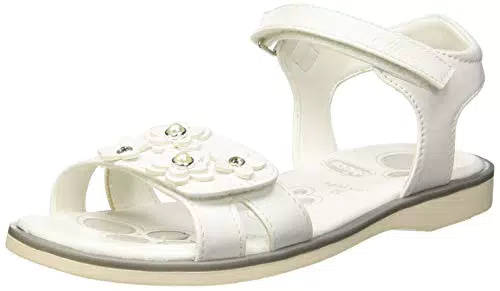 Chicco Sandali Bambina con Doppio Velcro Bianchi - Leggeri e Traspiranti