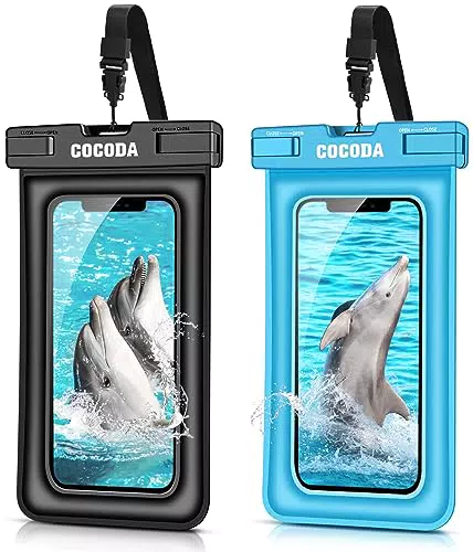 Cocoda Custodia Impermeabile Smartphone IPX8 Compatibile con iPhone 13 Pro Max - Custodia Subacquea Dry Bag