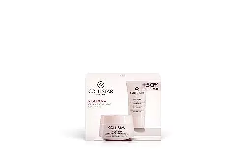 Collistar Cofanetto Rigenera Crema Anti-rughe Levigante - Nutrizione e Levigatezza per Viso e Collo