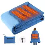 Coperta Elettrica Portatile Cootway con 3 Livelli di Riscaldamento